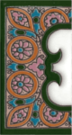 Letras y numeros de ceramica